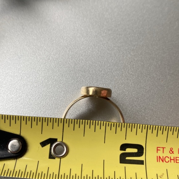 COBRA CULT Custom Dendritic Agate + 14K Gold Ring - Picture 8 of 8